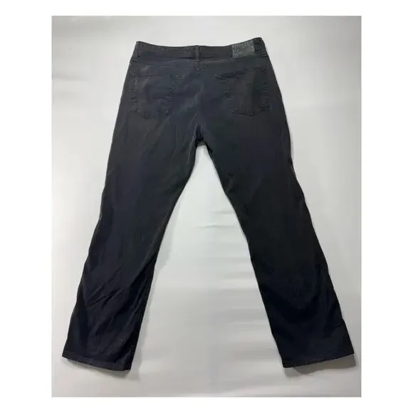 Adriano Goldschmied Men's The Graduate Tailored Leg Black Pants - Size 36x30 - Picture 2 of 7